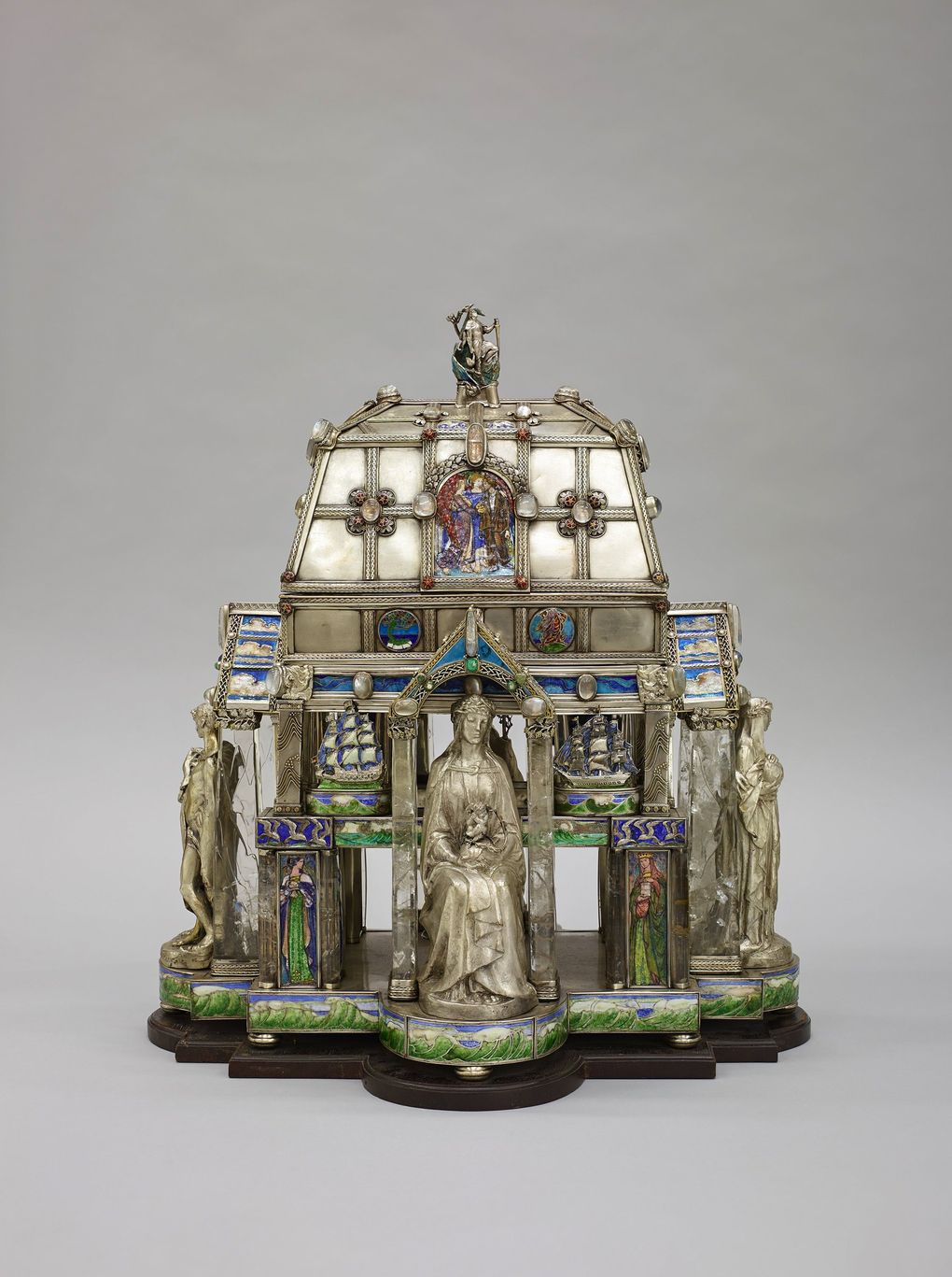 “The Chamberlain Casket,” Henry Wilson, 1903, is part of the “Victorian Radicals” exhibition at SAM. (Birmingham Museums Trust, Courtesy American Federation of Arts)