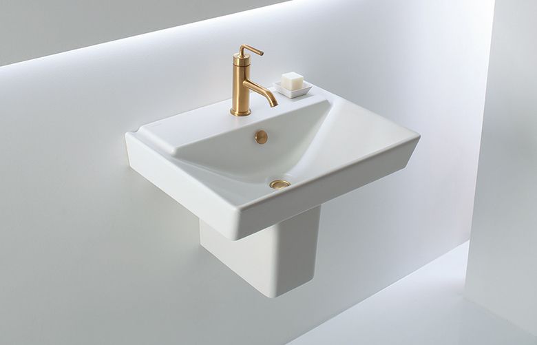 Fancy bathroom fixtures that fit a tight space The Seattle Times