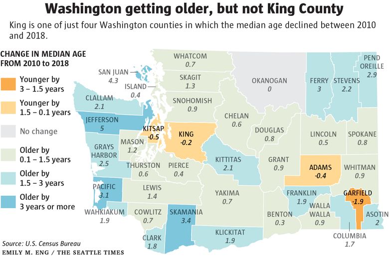 Maps of King County demographics - King County, Washington