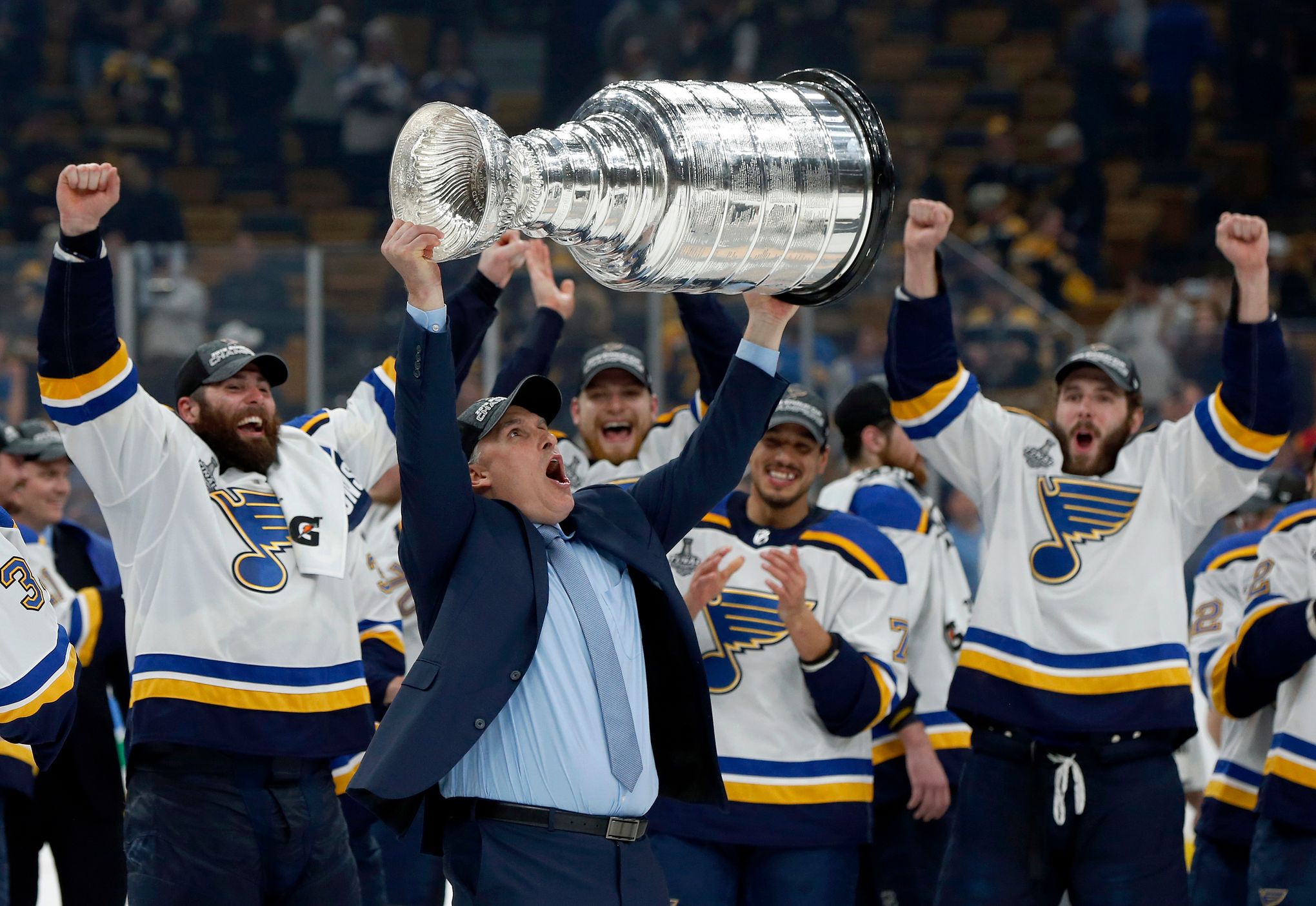 Total team effort: Blues needed entire roster to help lift the