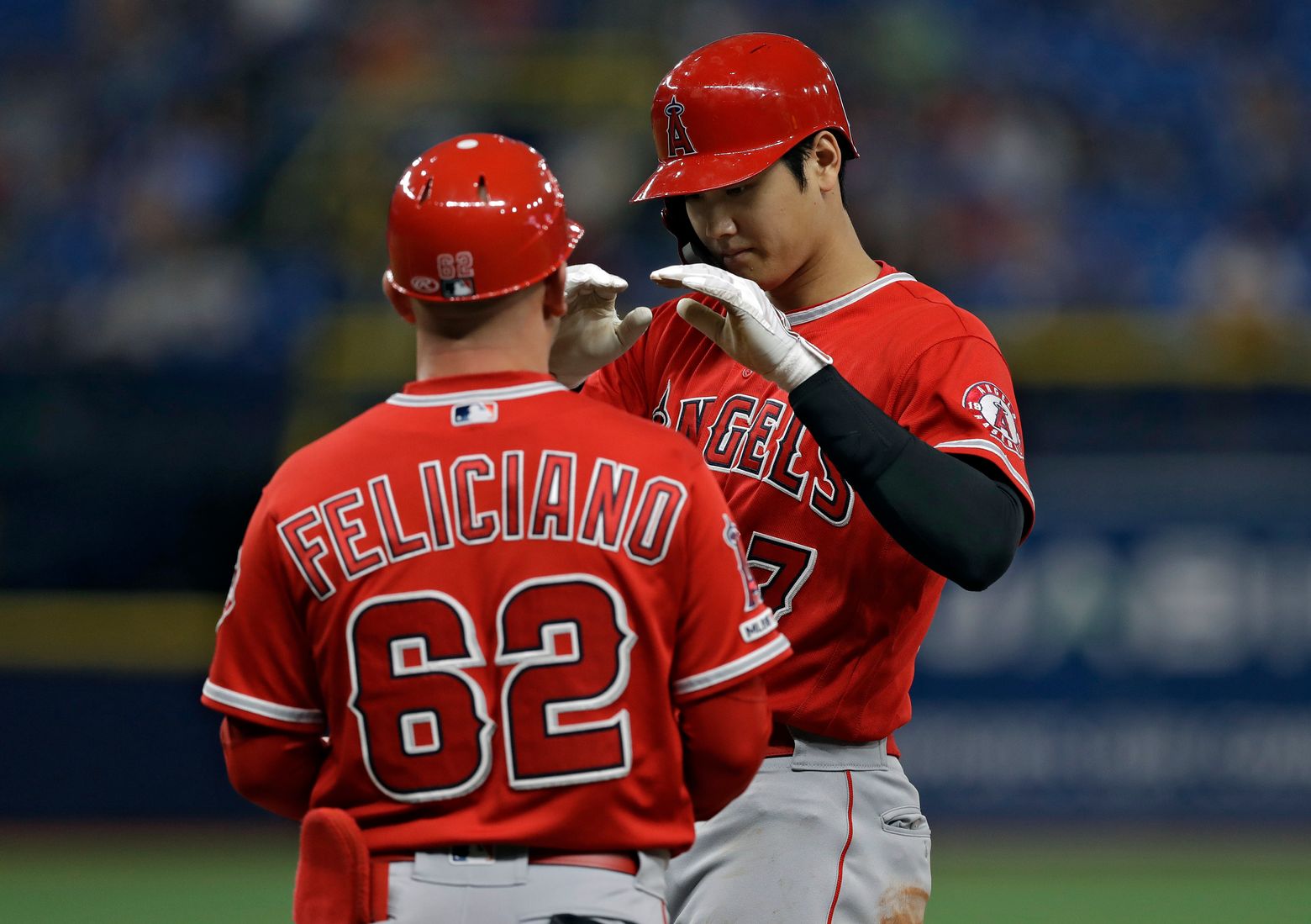 Angels' Ohtani hits for cycle vs. the Rays