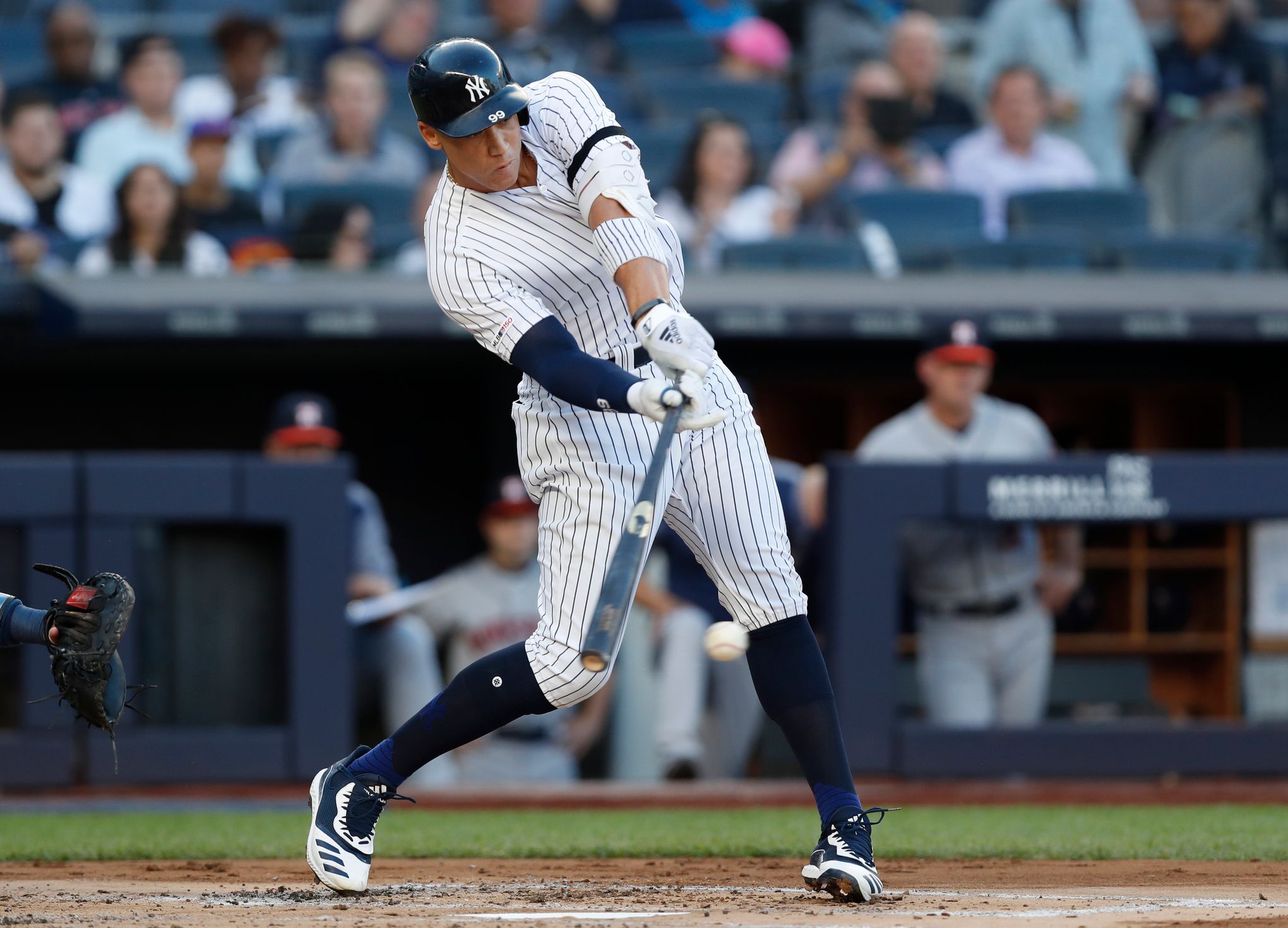Aaron Judge: Yankees manager says slugger could bat leadoff in 2019