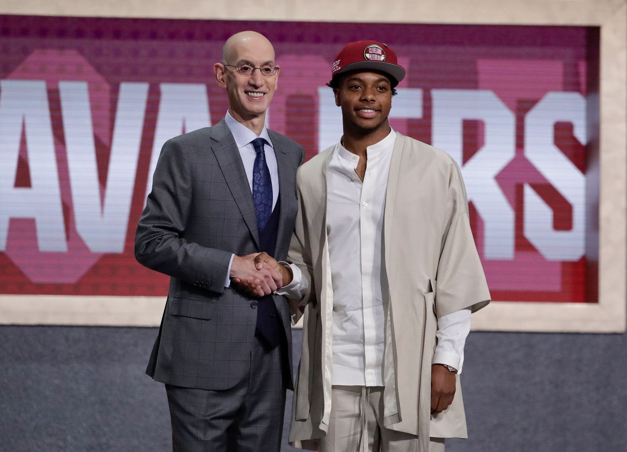 Who the Cavs took with their 1st-round pick