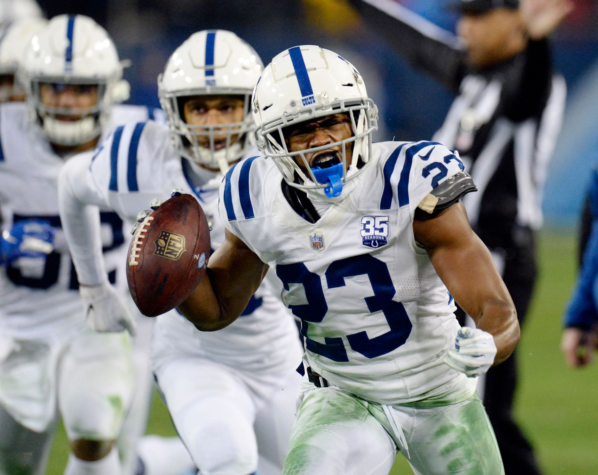 Kenny Moore II of the Indianapolis Colts during the game against