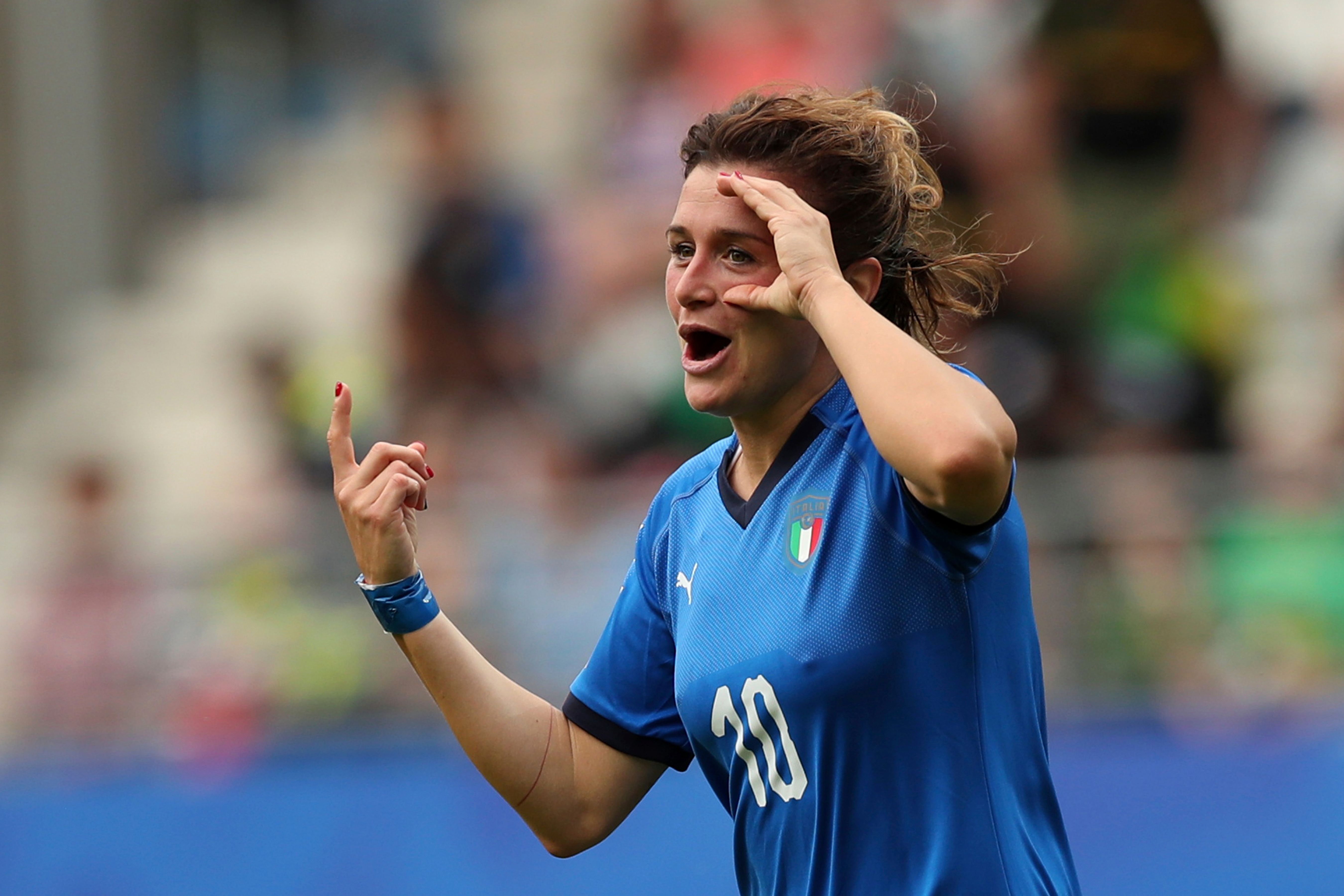 Italy's top goal scorers' jerseys