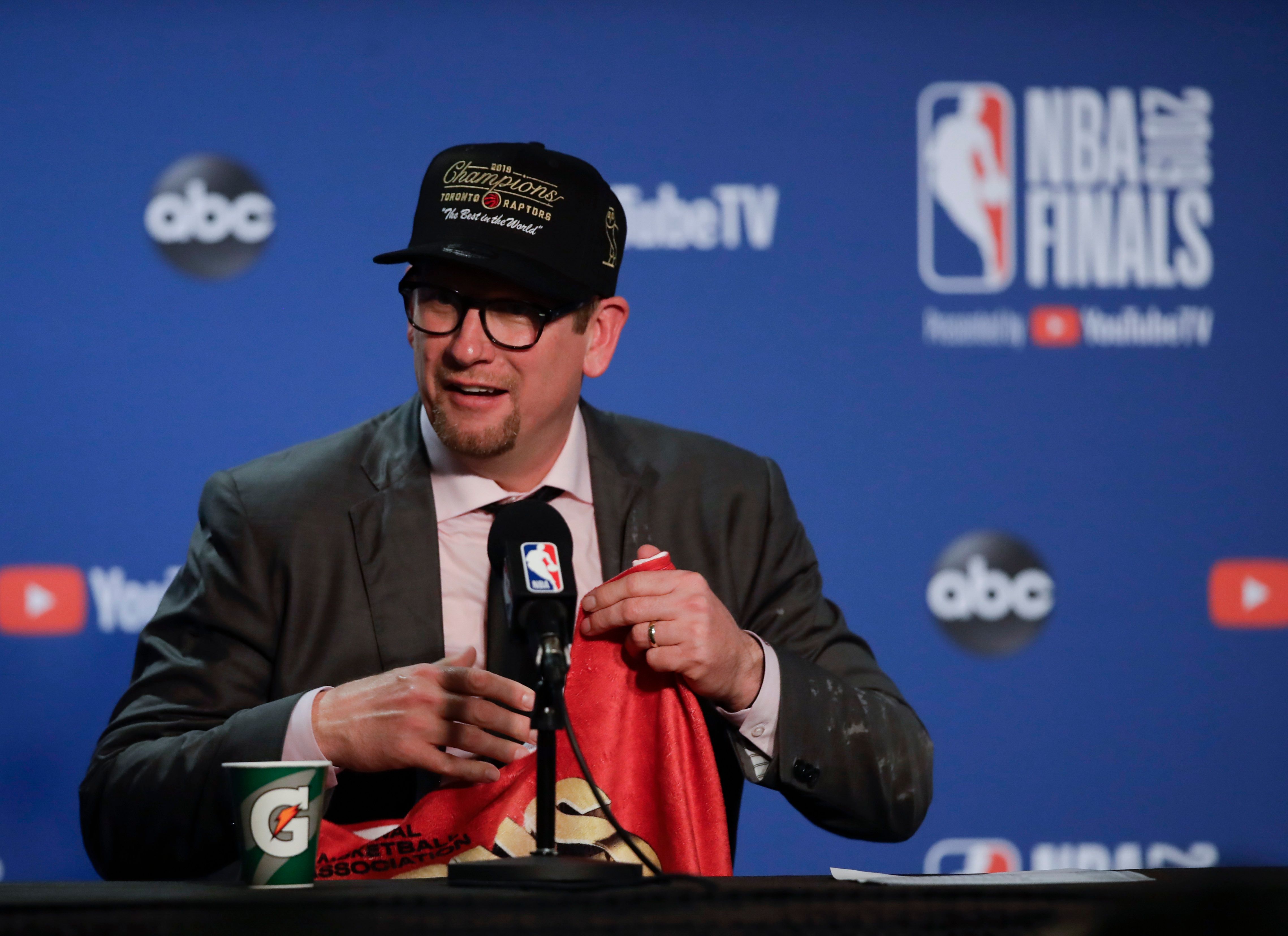 Nick nurse cheap cap