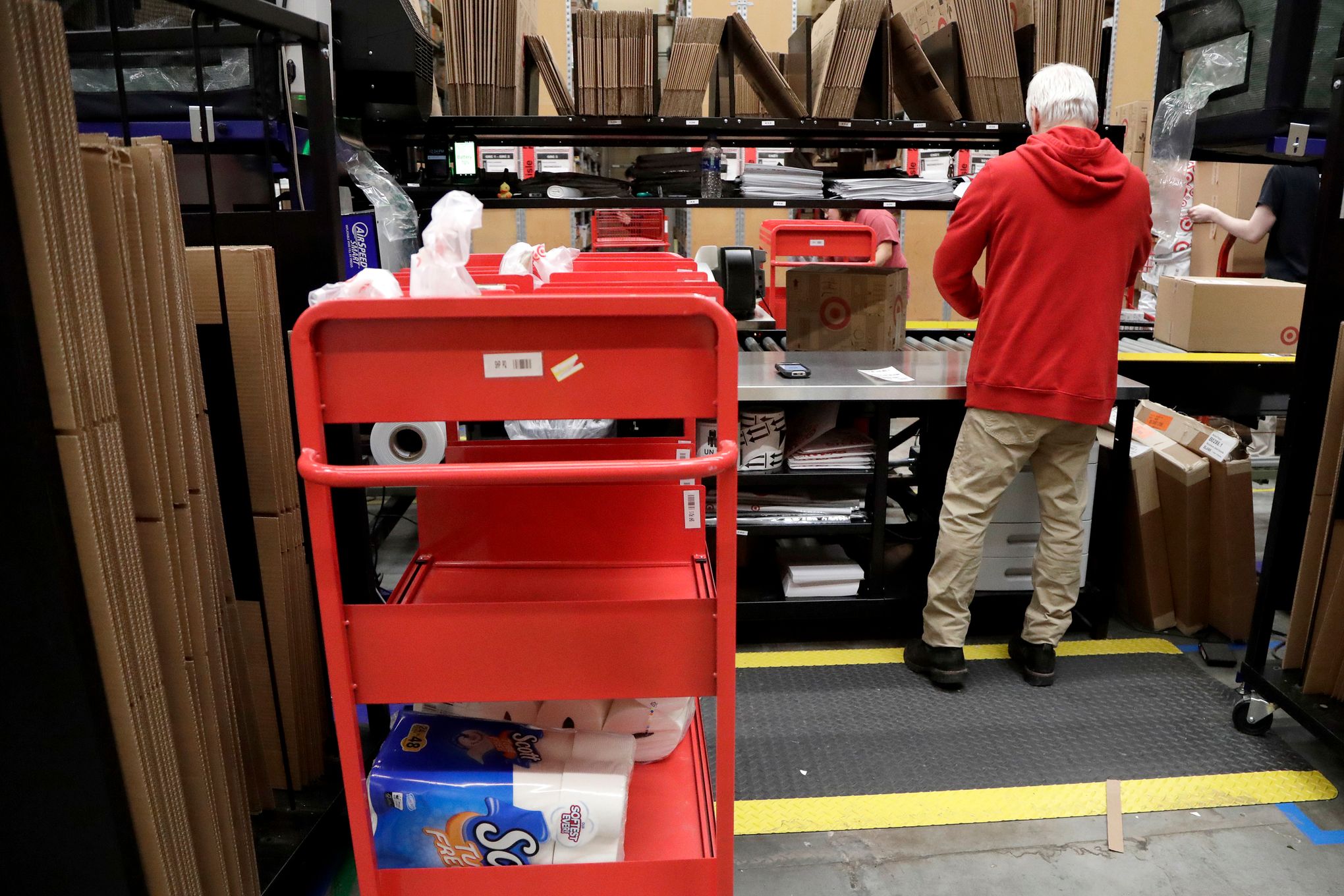Target is using its stores for same-day delivery and online order