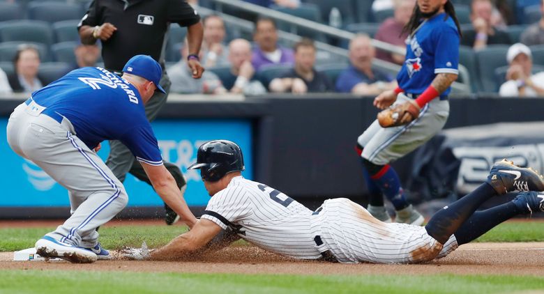 Yankees place Giancarlo Stanton on injured list with biceps strain