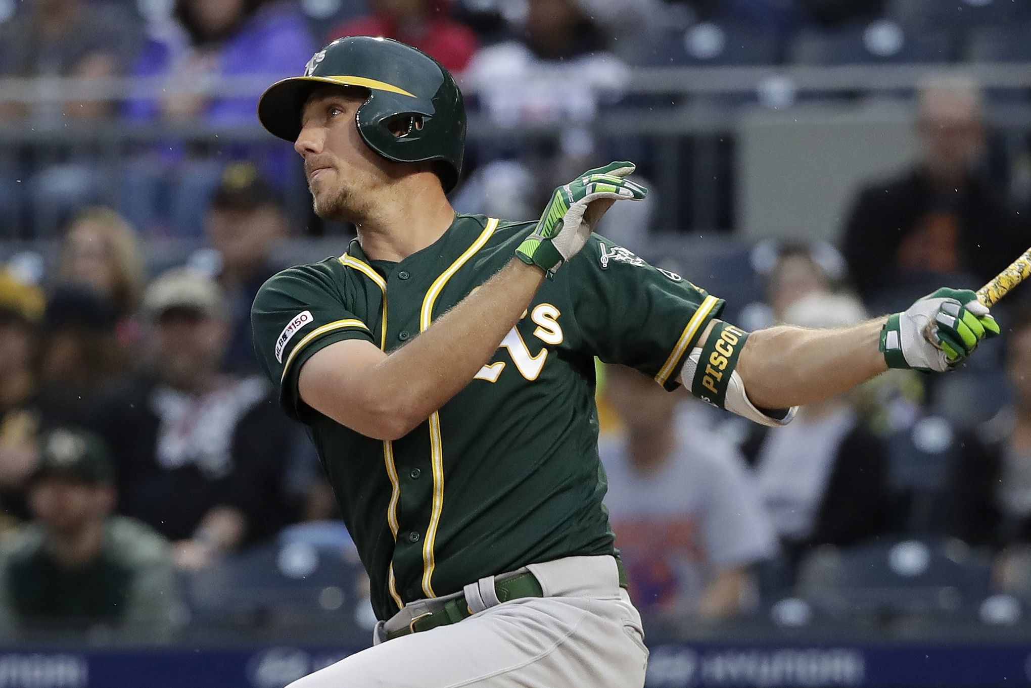 A's Stephen Piscotty, the 2019 Hutch Award winner, on mission to find cure  for ALS after losing mother