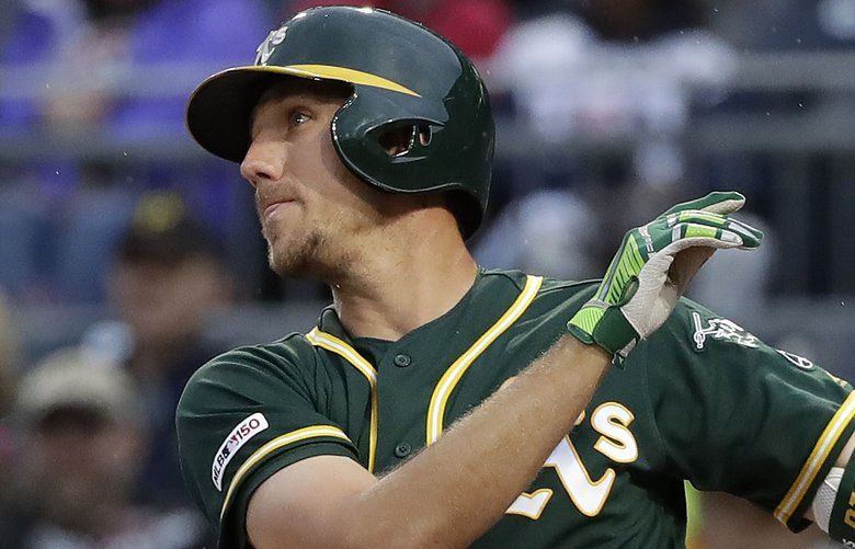 New A's outfielder Stephen Piscotty a popular subject at his old school