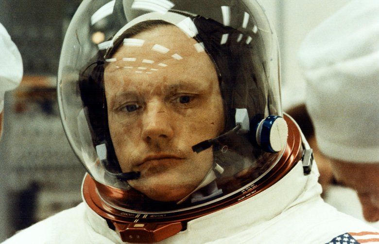 In an image provided by NASA, Apollo 11 Mission Commander Neil Armstrong at the Kennedy Space Center in Titusville, Fla., in 1969. Documents show that the hospital where Armstrong died paid his family $6 million dollars to settle privately after his sons contended that incompetent post-surgical treatment cost Armstrong his life. (NASA via The New York Times) — FOR EDITORIAL USE ONLY — XNYT234 XNYT234