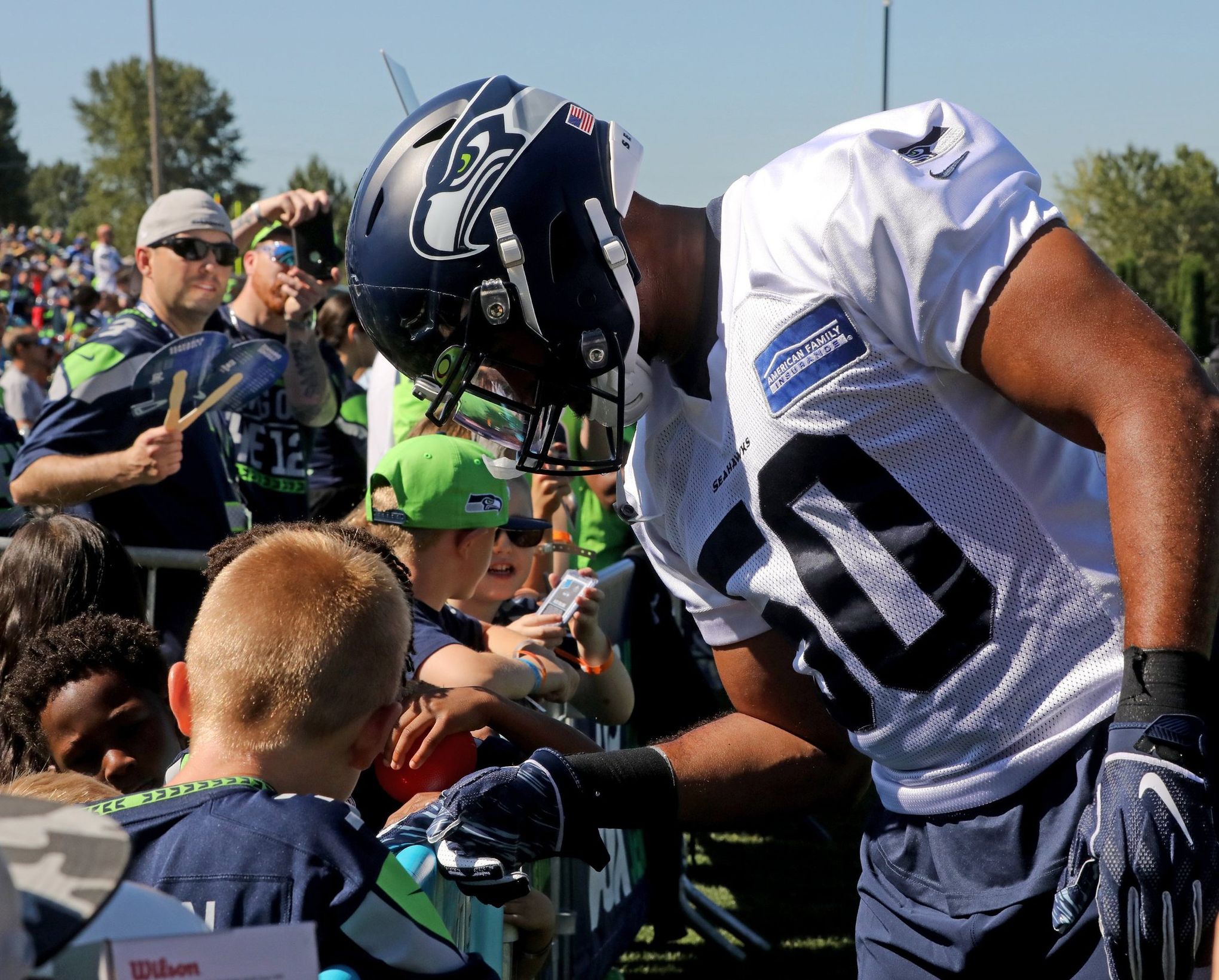 Seahawks Training Camp Day 2 