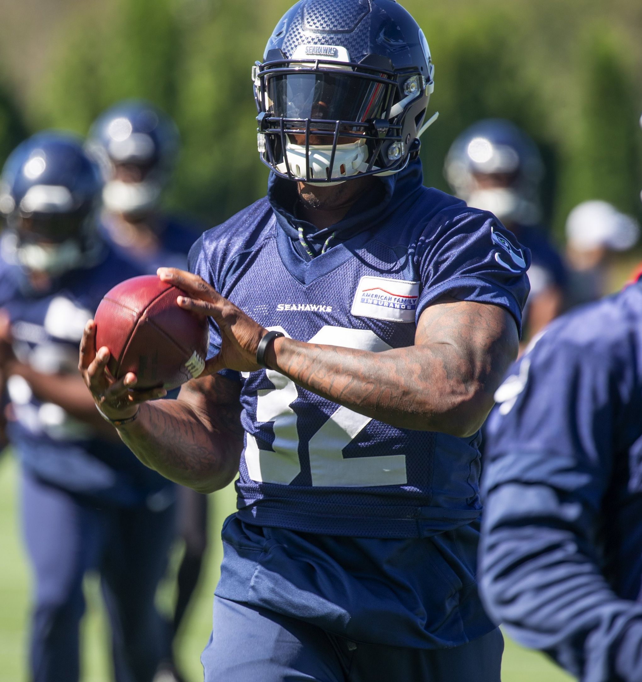 Seattle Seahawks running back Chris Carson back to full health