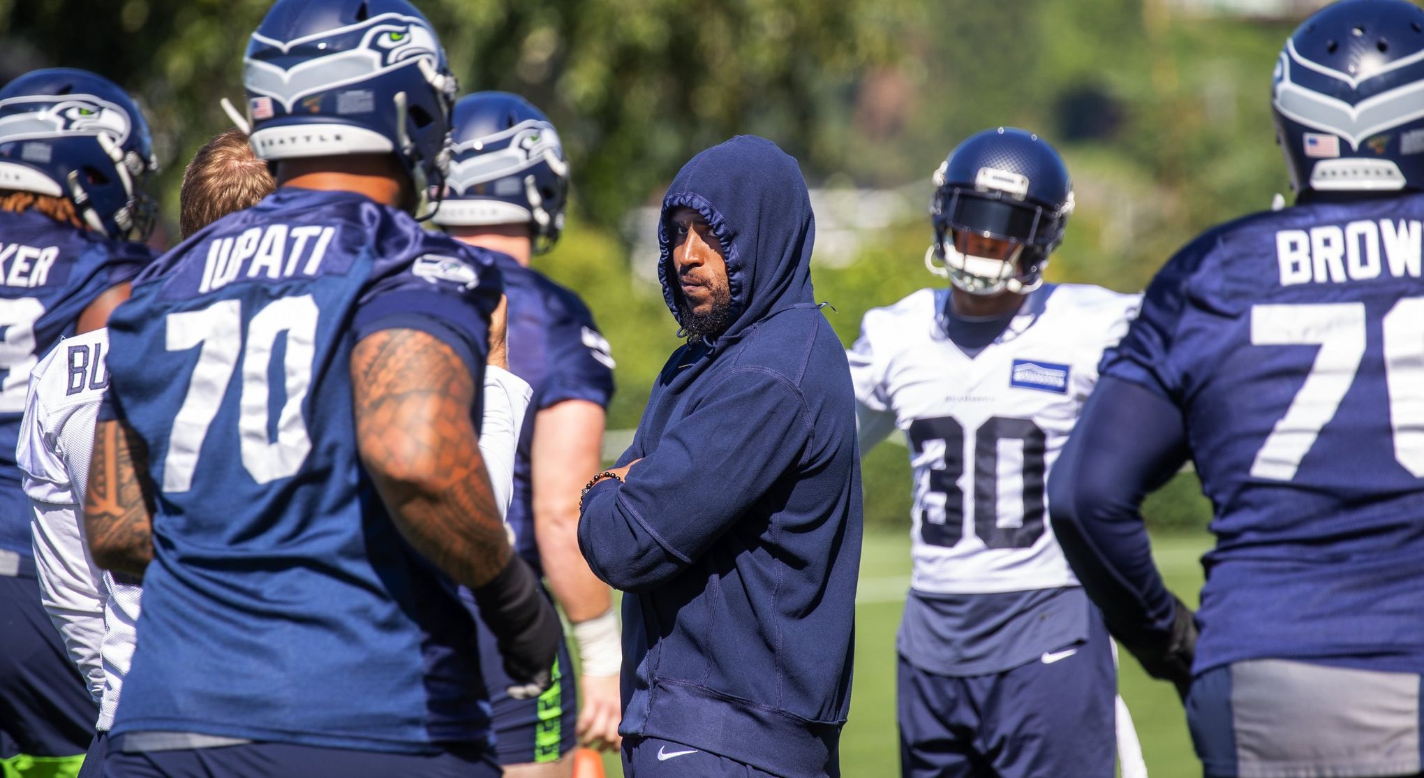 Seattle Seahawks' Bobby Wagner doesn't practice during first day of  training camp 