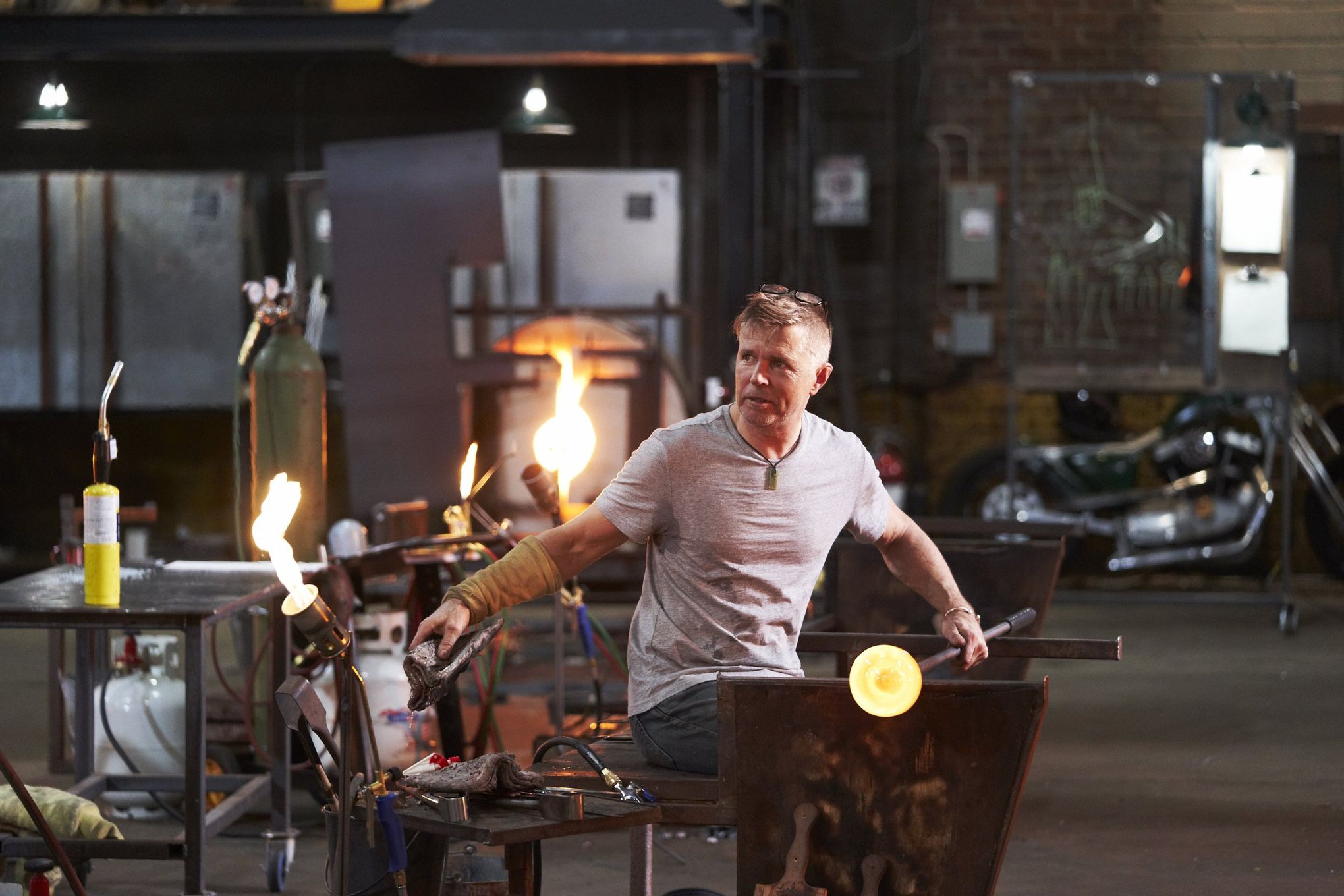 2 glassblowers, from Seattle and Tacoma, feel the fire on new Netflix  competition 'Blown Away