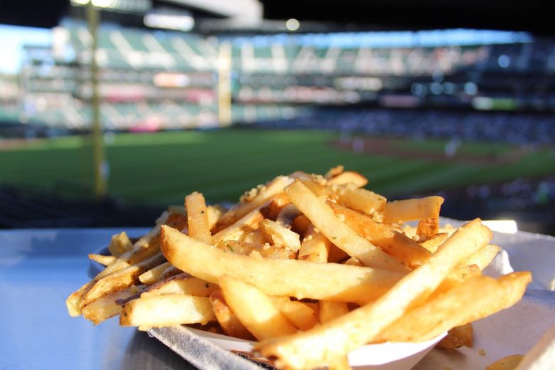 At Seattle Mariners games, grasshoppers are a favorite snack