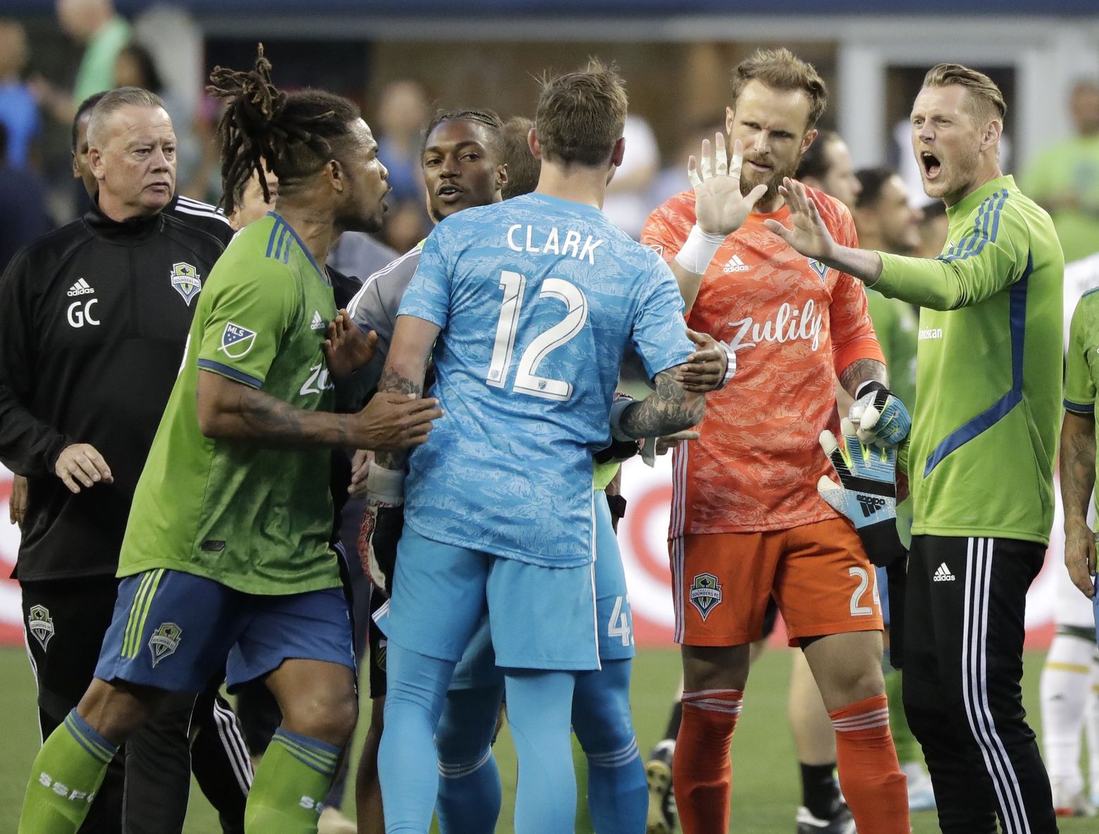 The Seattle Sounders aren't the only team wearing green at CenturyLink  Field this season