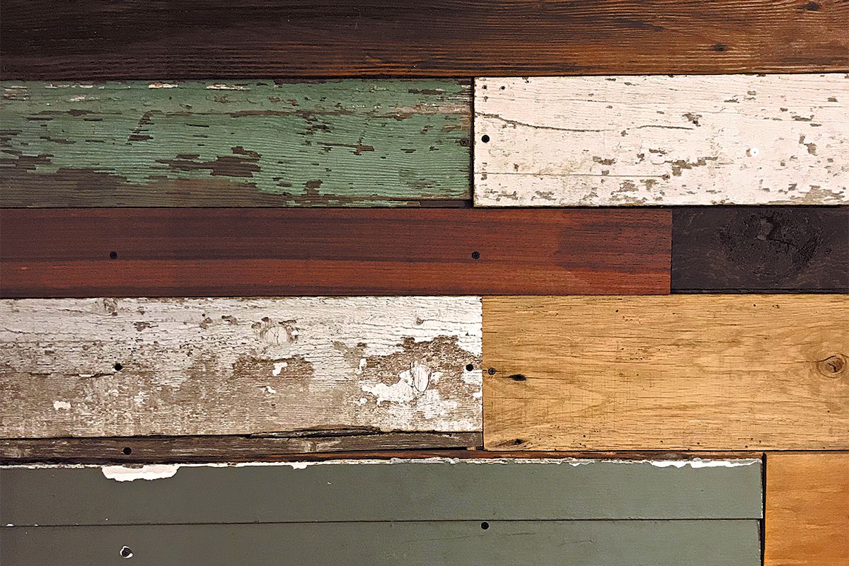 Reclaimed wood deals