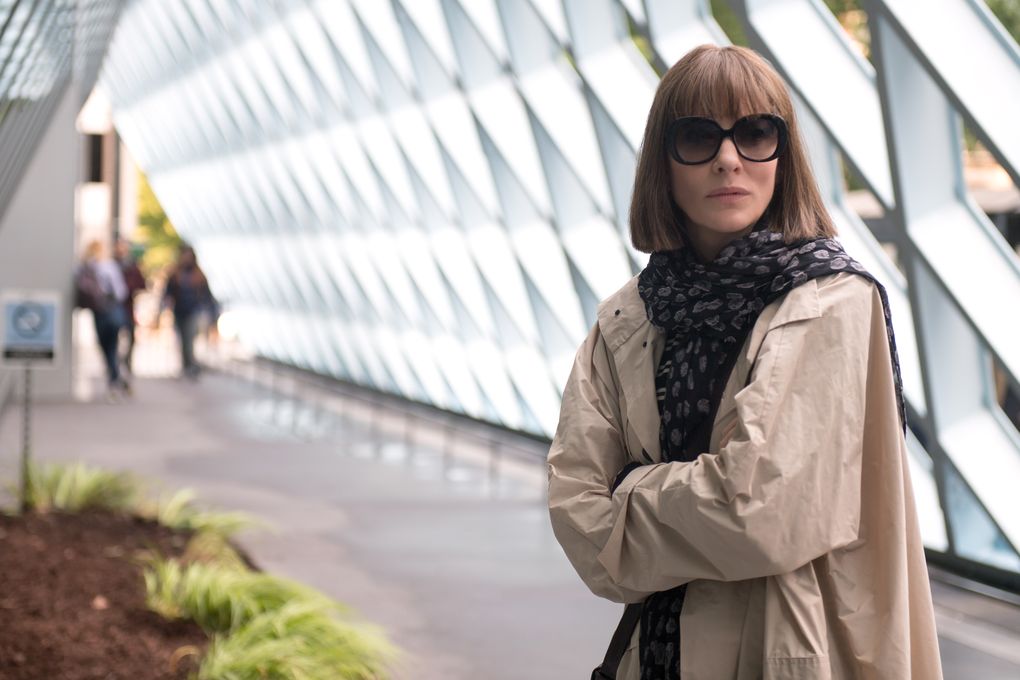 Cate Blanchett stars as Bernadette Fox in Richard Linklater’s “Where’d You Go, Bernadette?” based on the set-in-Seattle novel by Maria Semple. (Wilson Webb / Annapurna Pictures)