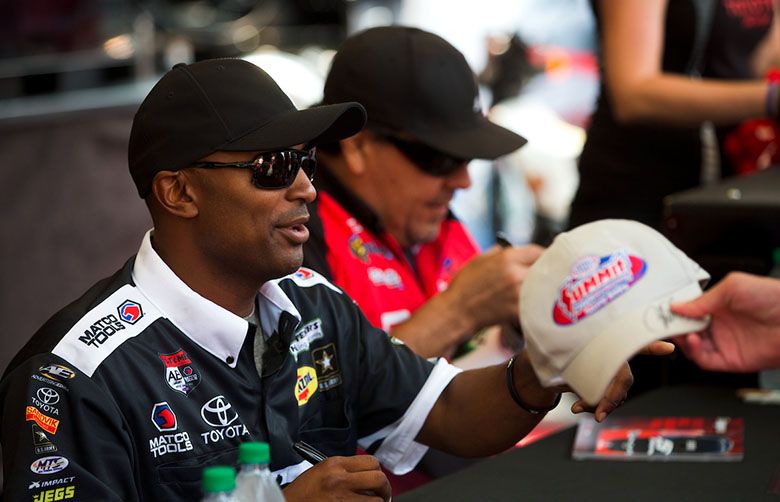 Antron Brown brings family tradition to Pacific Raceways in hopes of ...