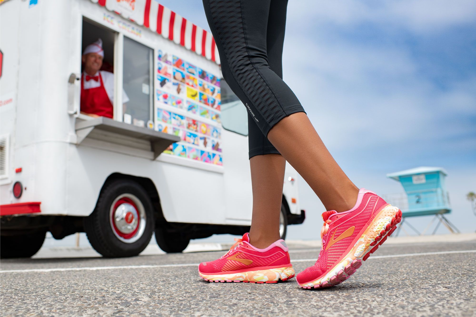 Brooks running shoes ice cream best sale