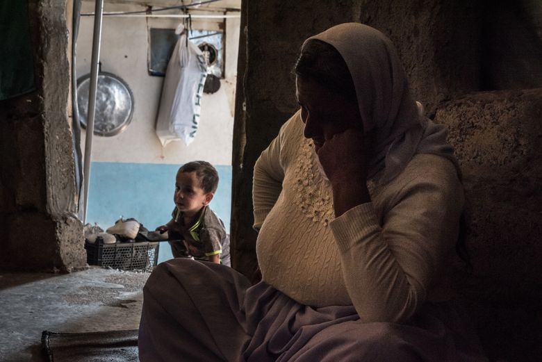 Yazidi women raped as ISIS slaves face brutal homecoming choice: Give up  their child or stay away | The Seattle Times