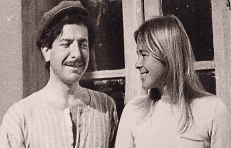 Leonard Cohen and Marianne Ihlen in “Marianne & Leonard: Words of Love.”