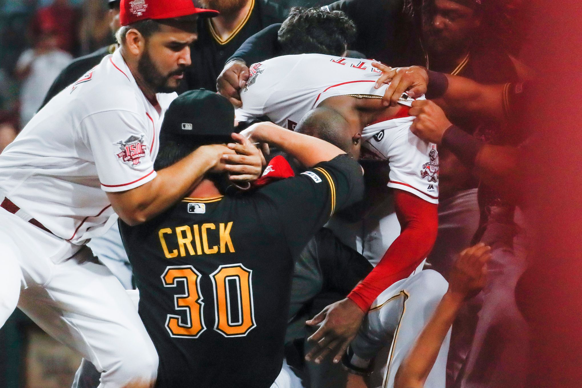 The night Amir Garrett fought the Pirates and Yasiel Puig was traded