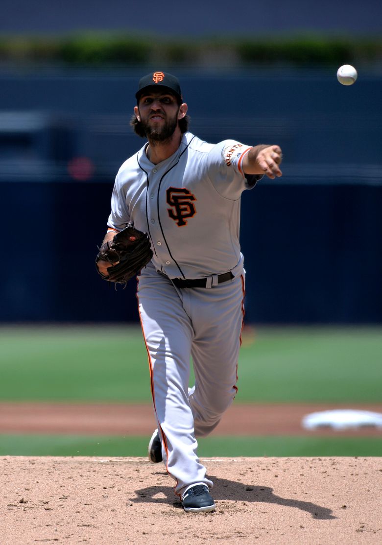 Lot - Black San Francisco Giants Bumgarner Jersey