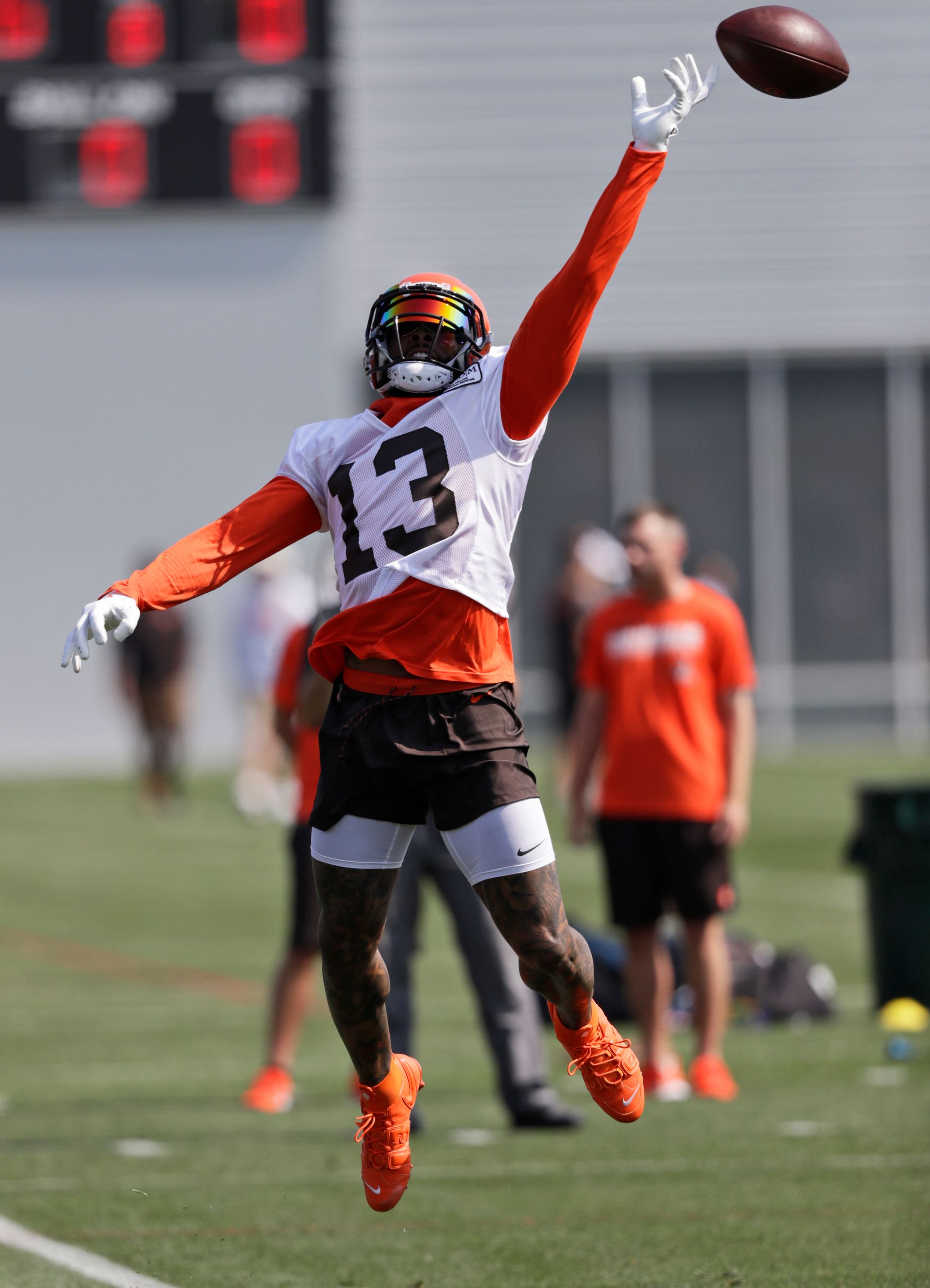 Feeding Cleveland Browns wide receiver Odell Beckham Jr. is 'big time'