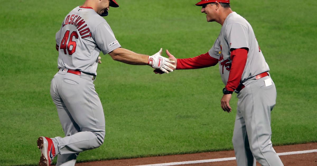 Goldschmidt's grand slam lifts Cardinals to wild 6-5 win over Pirates