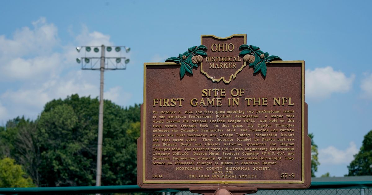 Did you know the first NFL game was played in Dayton?