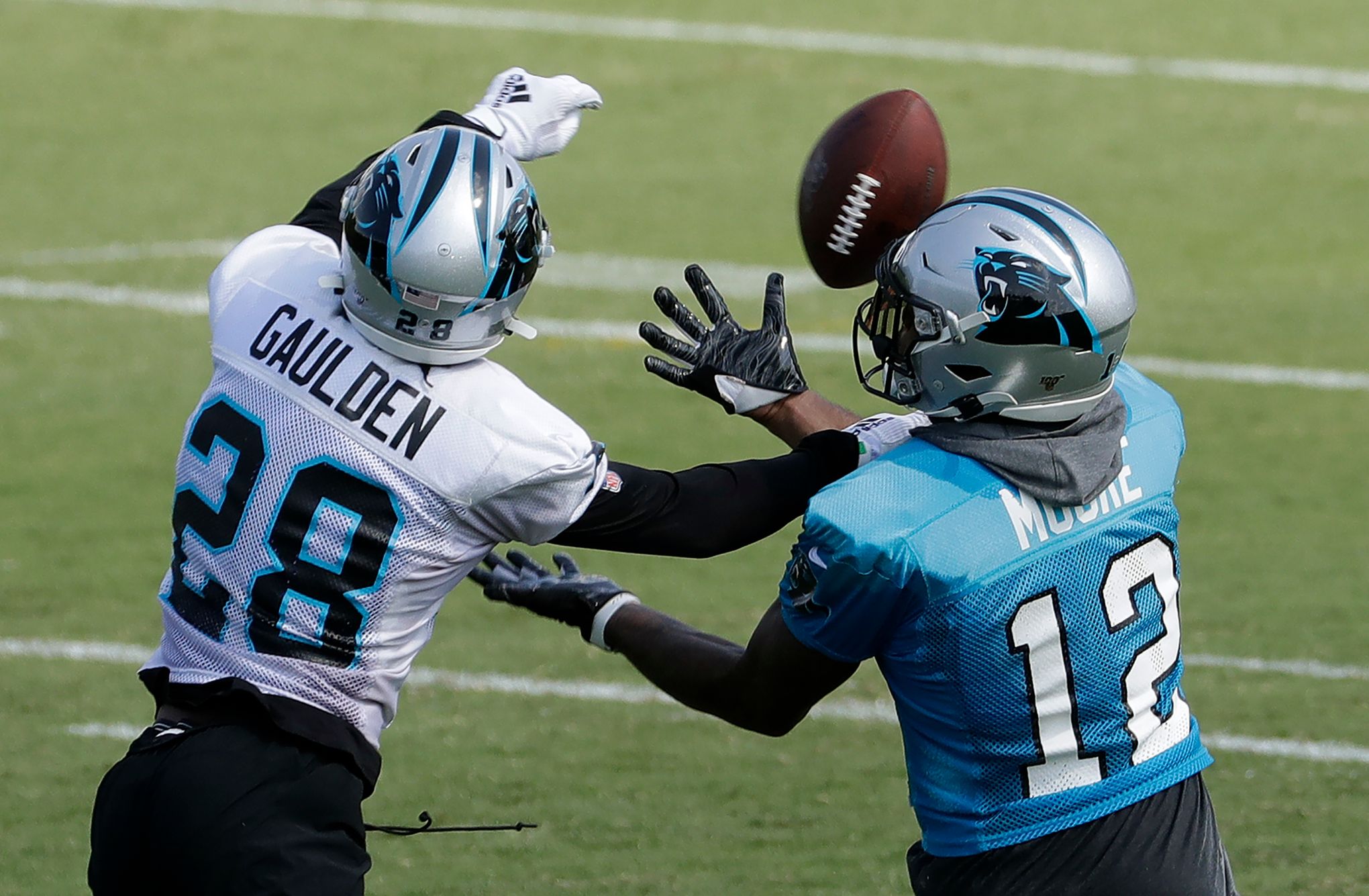 DJ Moore and Curtis Samuel felt better prepared this season, and it showed