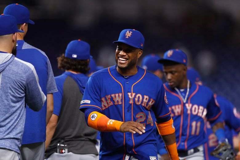 Marlins Man catches attention at playoff baseball games