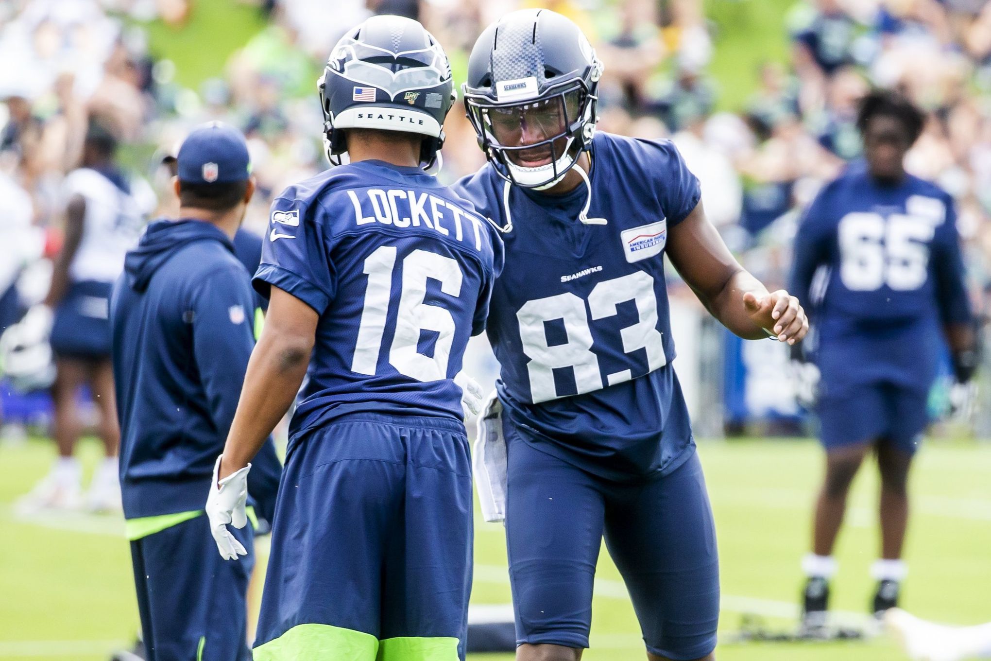 Photos: A day at Seahawks training camp