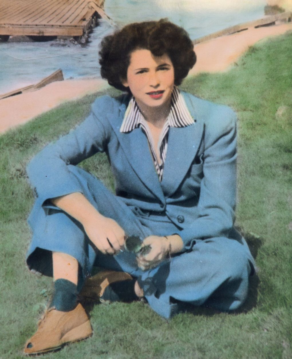 Meredythe Glass in 1939, the same year she was an extra in “The Wizard of Oz.” (Glass family)