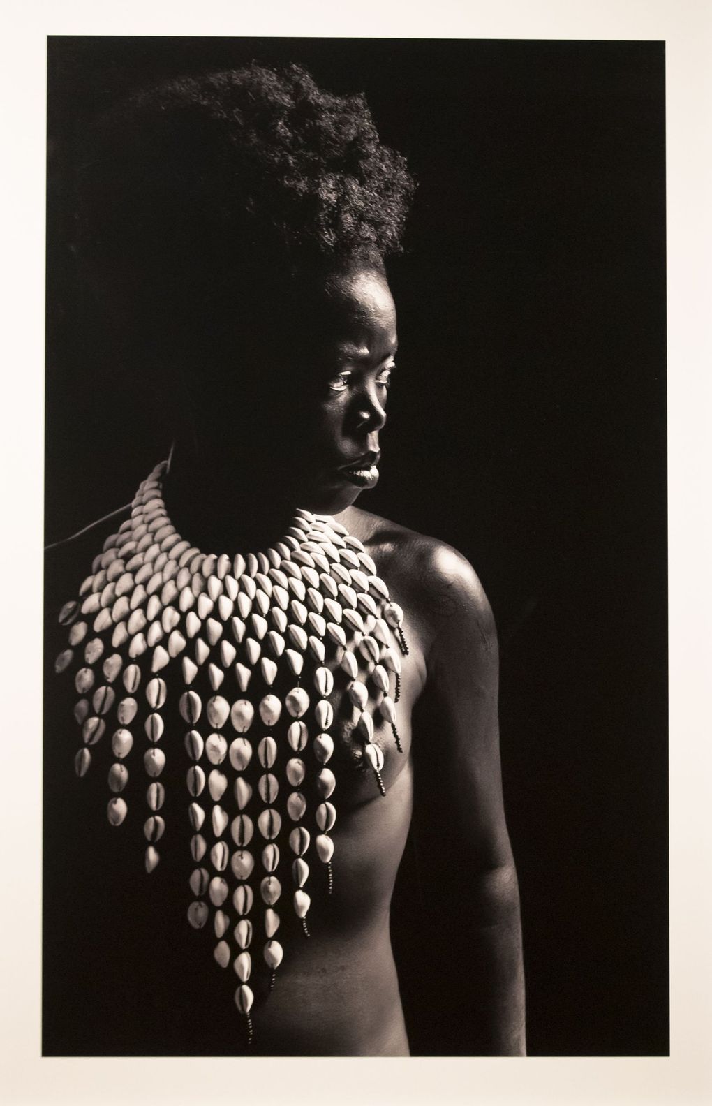 Zanele Muholi’s “Zodwa Alone or On Their Own, 2014, Paris, France” is displayed at the Seattle Art Museum. (Erika Schultz / The Seattle Times)