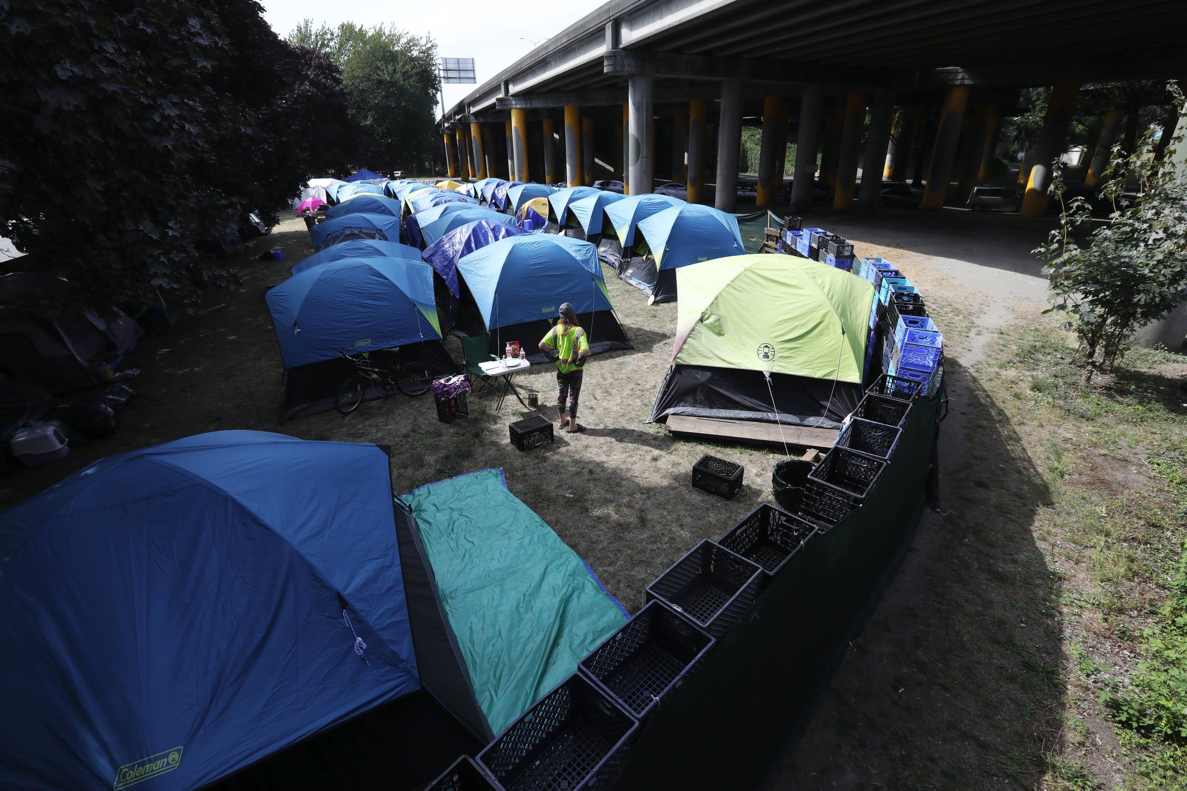 Seattle's oldest homeless camp, after 