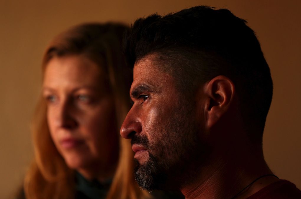 Before his deportation order, Rafael and Joy lived for years in Kirkland, Wash. They met working at a restaurant. (Erika Schultz / The Seattle Times)