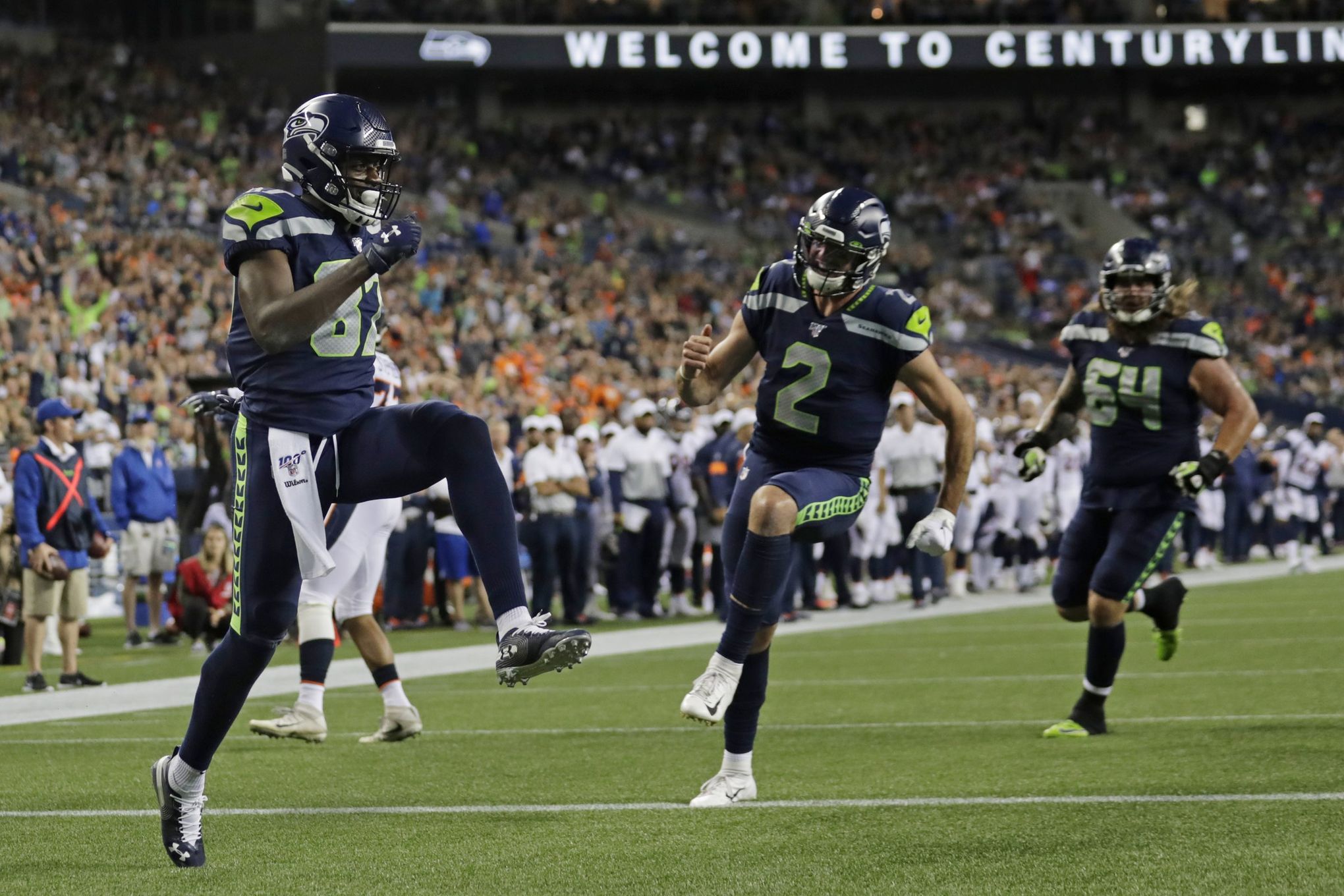 Photos: Seattle Seahawks beat Denver Broncos 22-14 in first preseason game