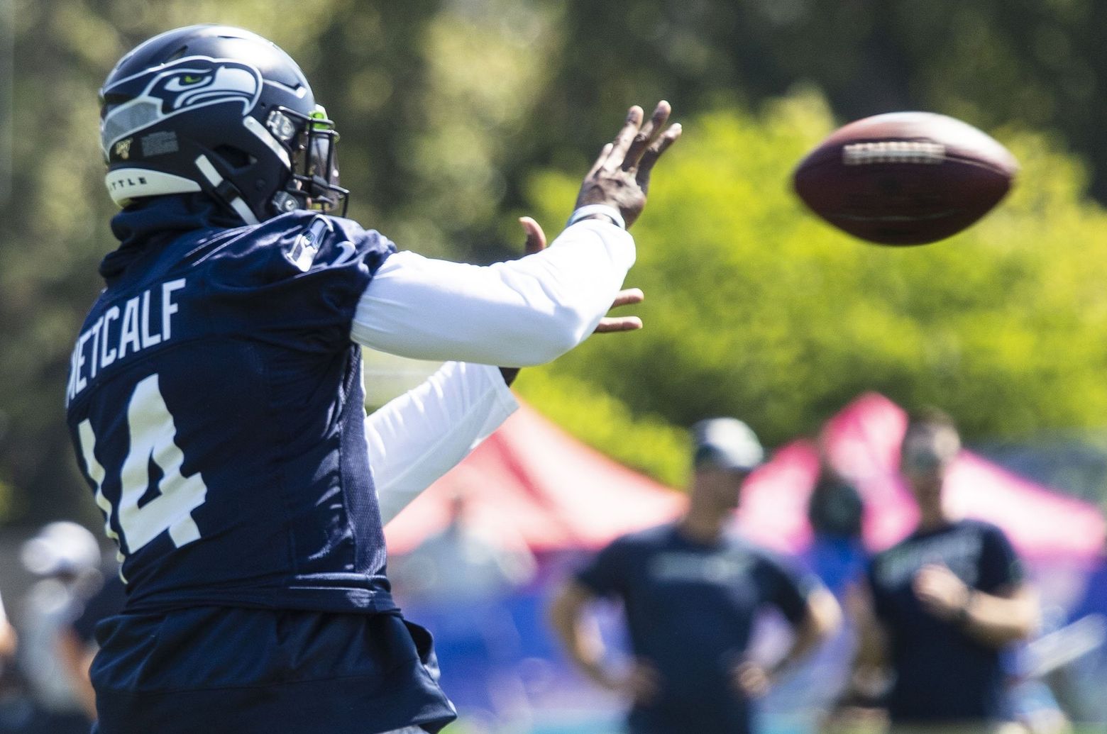 Seahawks training camp Day 10: Receiver DK Metcalf shows he's