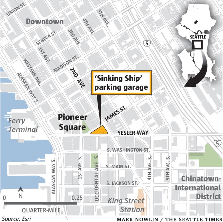 SEA Airport Parking Garage Map