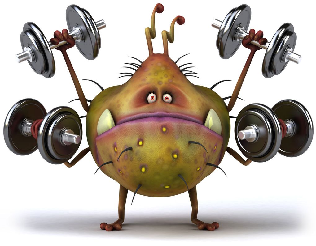 Your gym is teeming with germs. Here's how to avoid them.