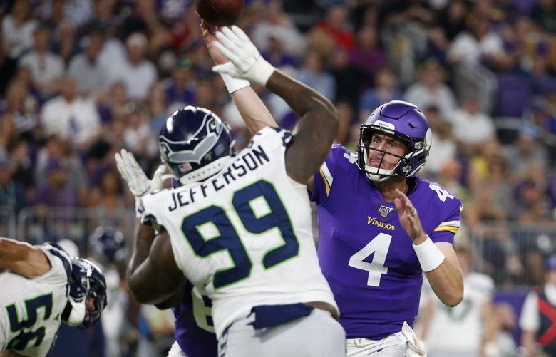 Seahawks vs. Vikings Preseason: Rookies Help Lift Seattle Over Minnesota-  Live Updates - Sports Illustrated Seattle Seahawks News, Analysis and More