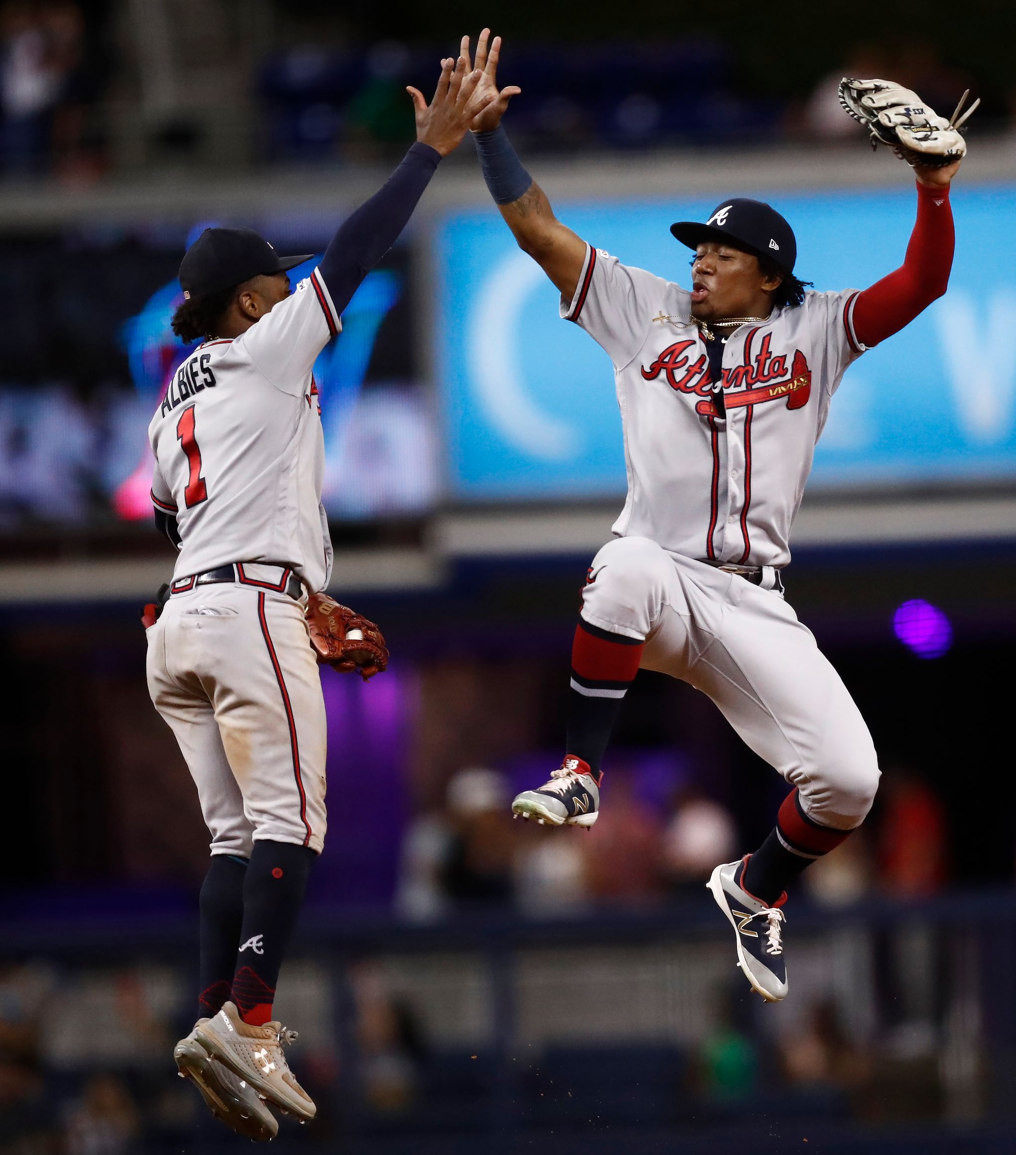 Teheran, Braves can't contain Stanton and Marlins in 7-1 loss - Battery  Power