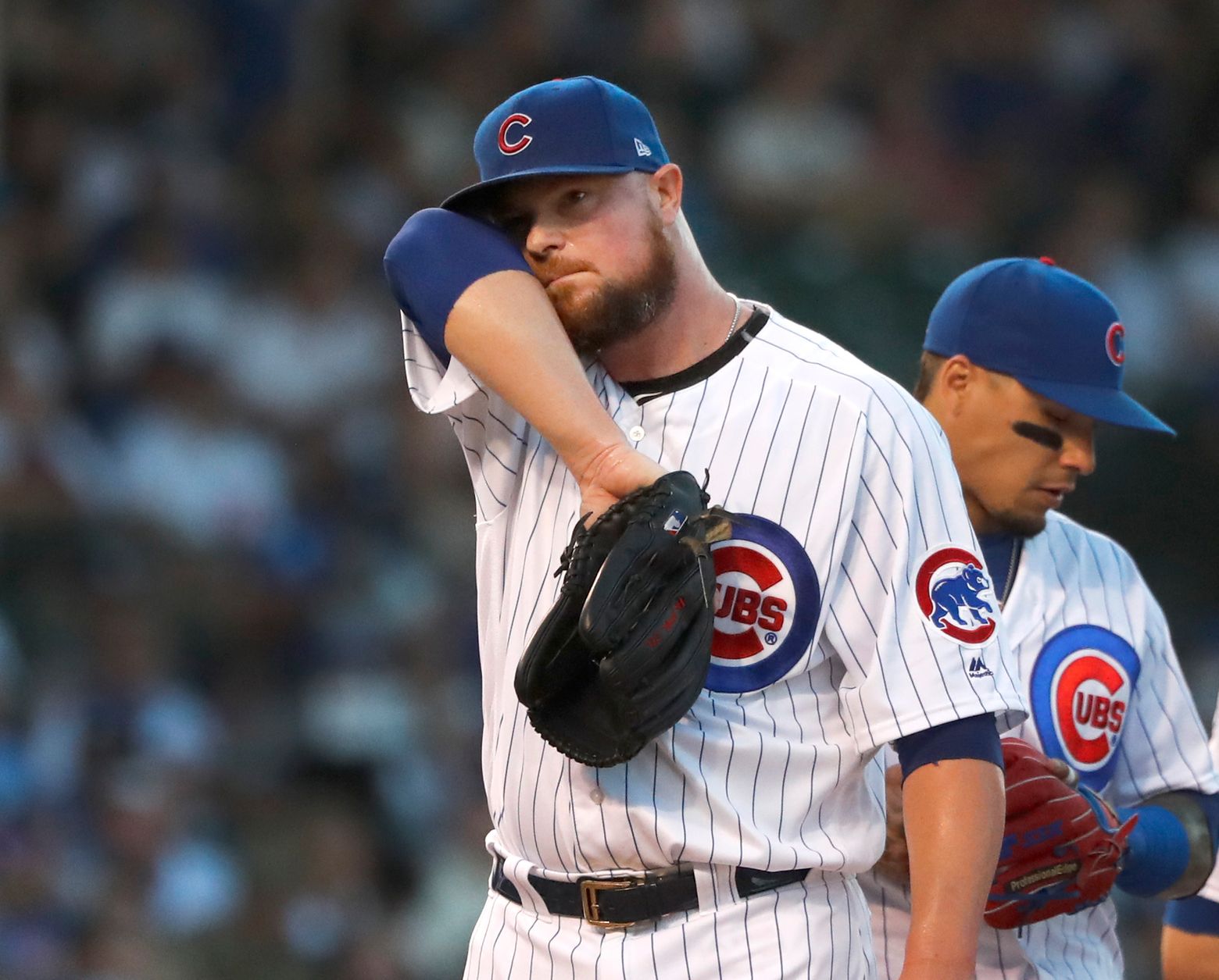 Rizzo's bases-loaded walk in 11th sends Cubs past Cards