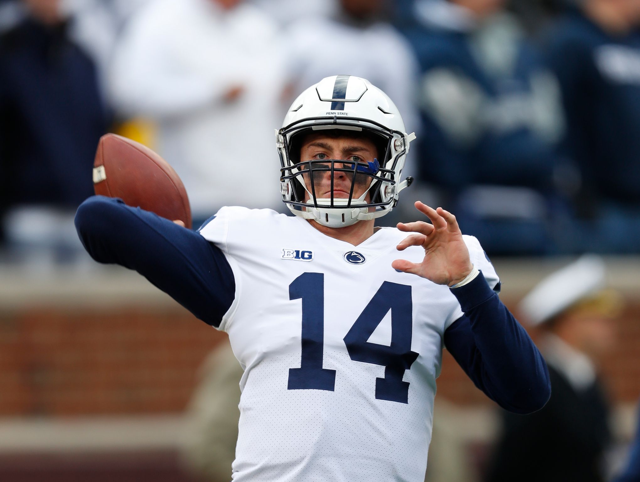 Penn State football's Yetur Gross-Matos talks about suspension