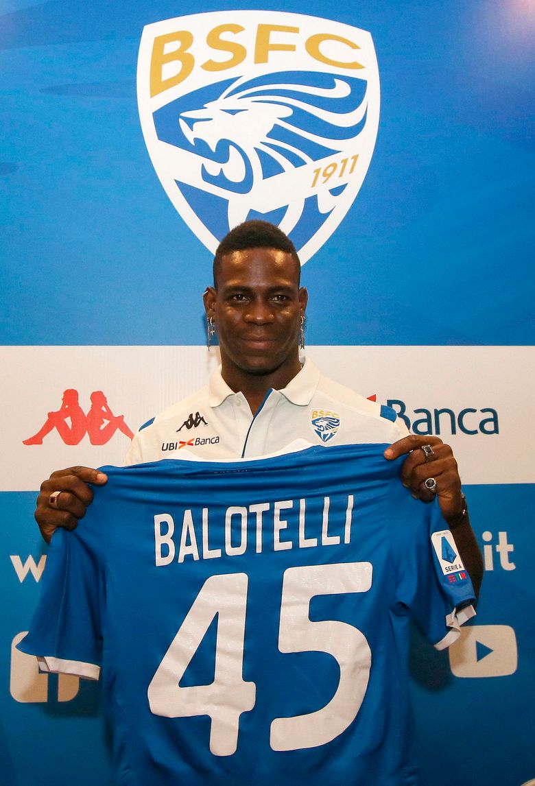 Chose the number 45 jersey because of Mario Balotelli, reveals