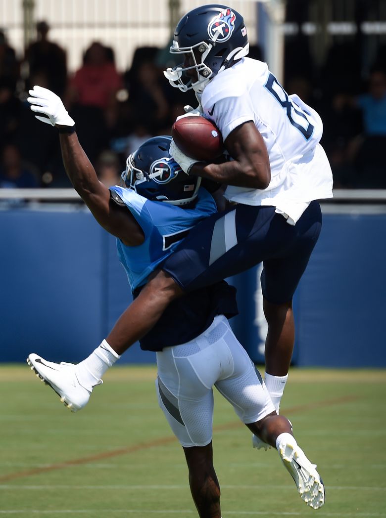 Ryan Tannehill has confidence in Titans receivers Corey Davis, A.J. Brown