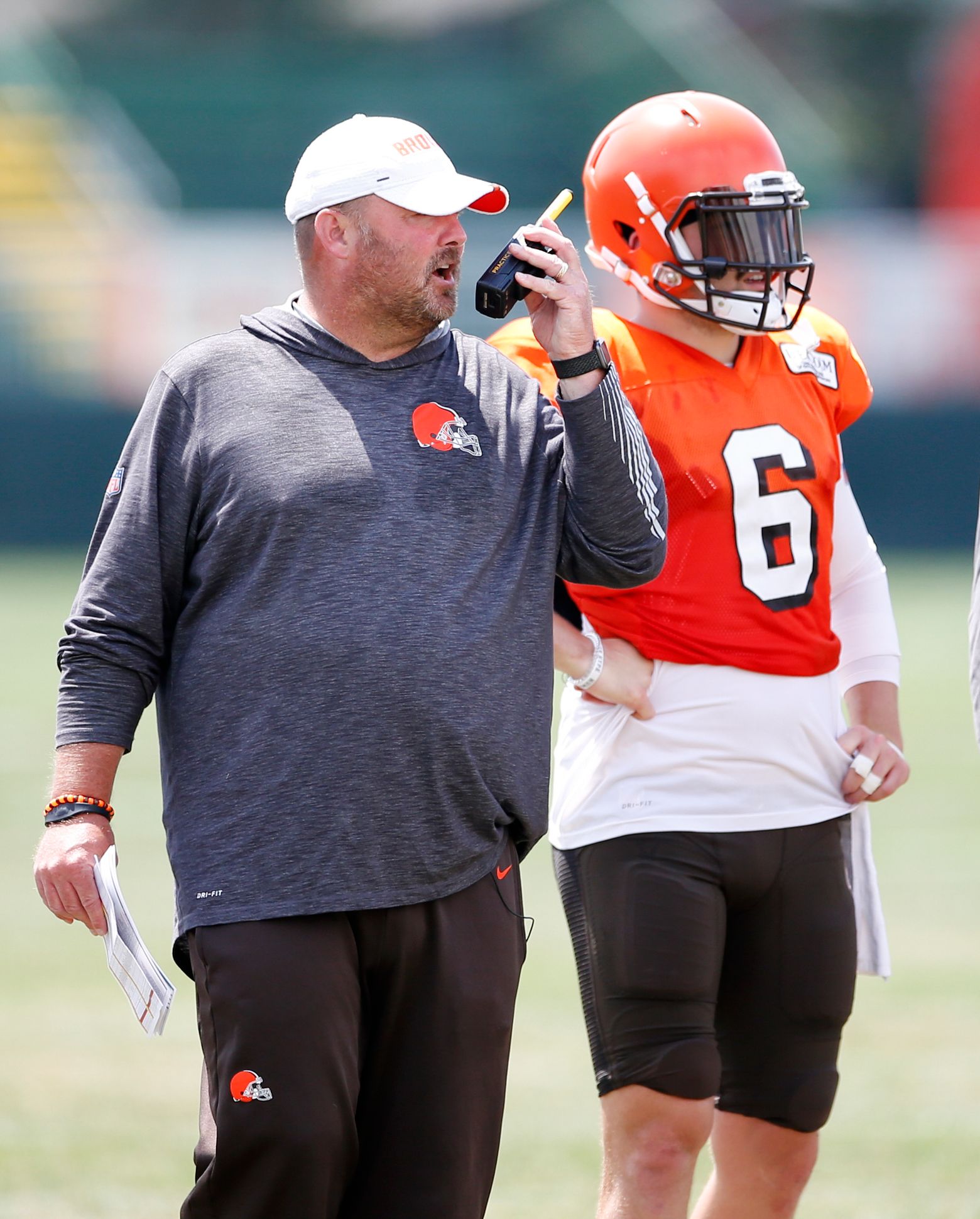 Freddie Kitchens on Baker Mayfield: 'We'll see where we are' in